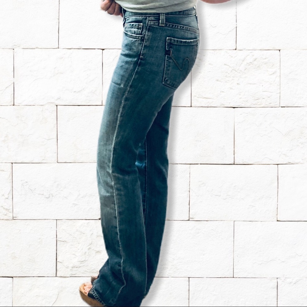 Citizens of Humanity Kelly001 Low Waist Bootcut 25 Jeans Pants Denim Womens - Picture 4 of 12